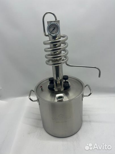 Дистиллятор фланцевый - с вертикальной царгой