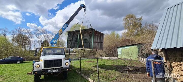Аренда и услуги автокрана, 5 т, 15 м