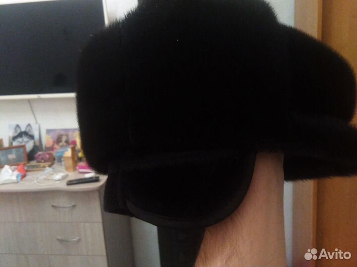 Мужская меховая кепка