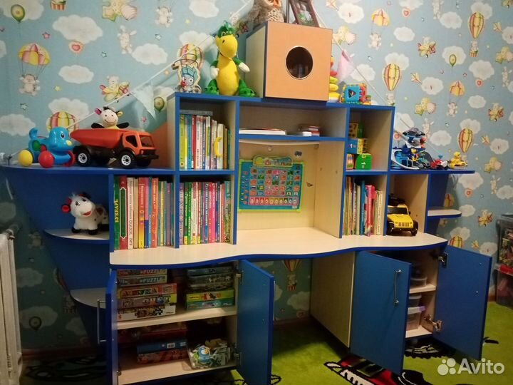 Детская стенка для игрушек