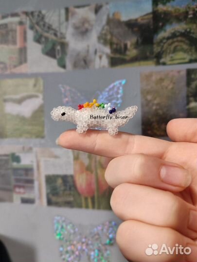 Уникальные фигурки из бисера ручной работы