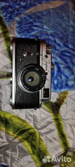 Плёночный фотоаппарат зоркий 4