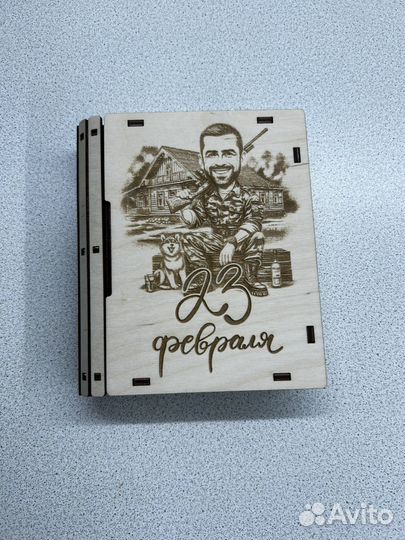 Подарочная шкатулка-книжка