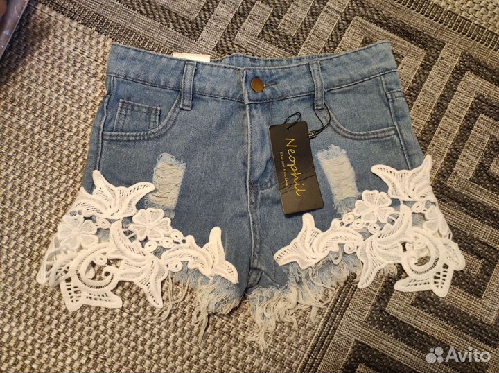 Шорты джинсовые. Размер М. Новые