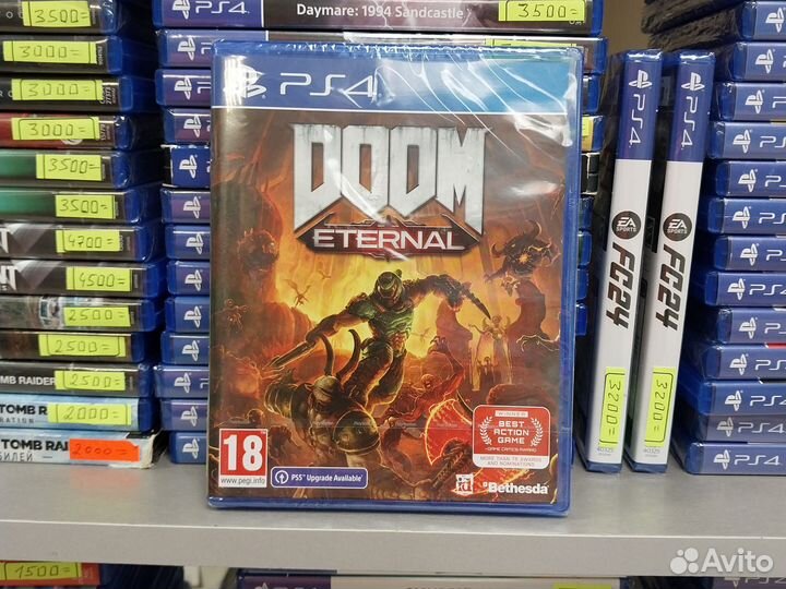 Doom eternal ps4/магазин Арбат