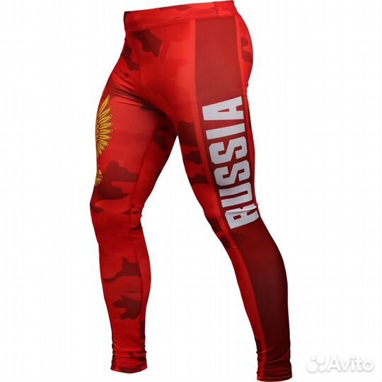 Леггинсы детские Alfa Brend Camo красные (6 лет)