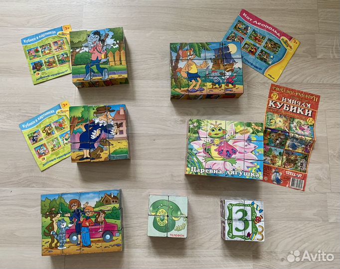 Кубики сказки/мультфильмы