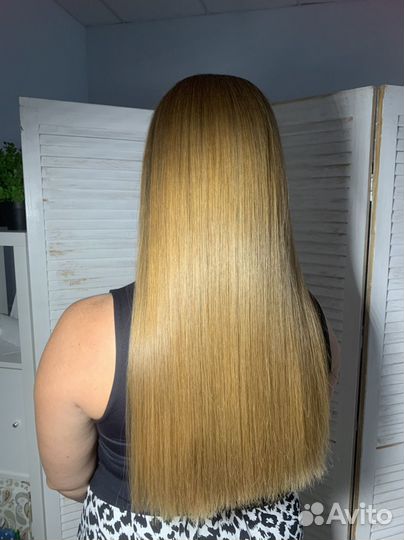 Кератиновое выпрямление