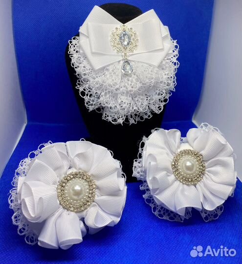 Галстук жабо банты для школы