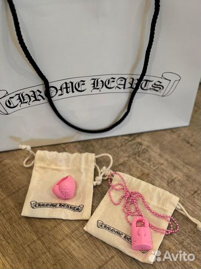 Подвеска Chrome Hearts замок Оригинал