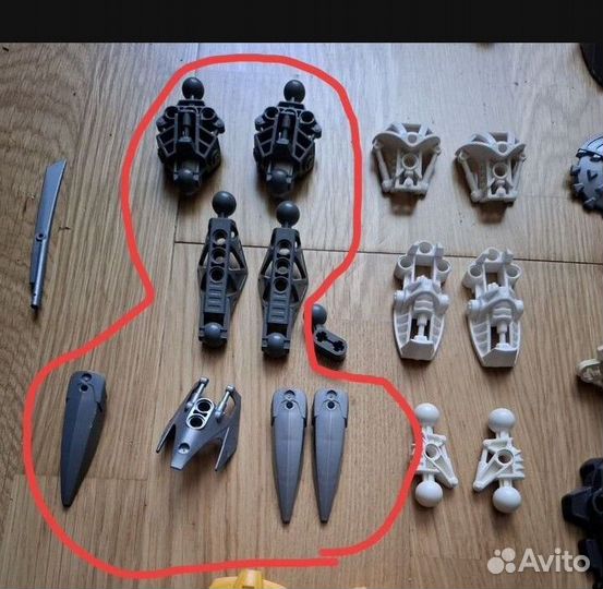 Lego bionicle детали для Leonov Maxim