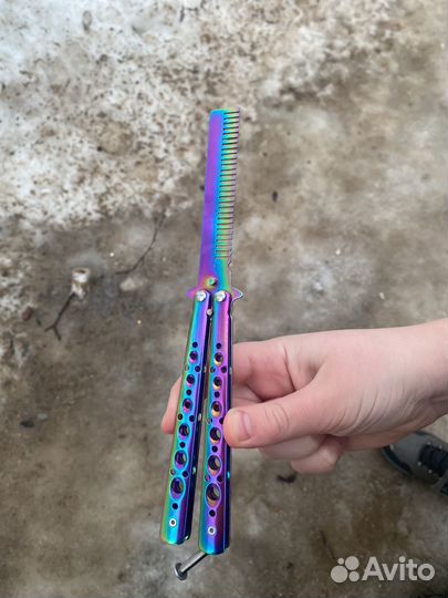 Тренировочный нож бабочка