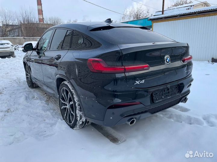 BMW X4 3.0 AT, 2021, битый, 42 000 км