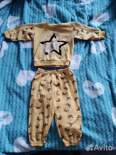 Вещи пакетом для девочки 74-80 на доставке