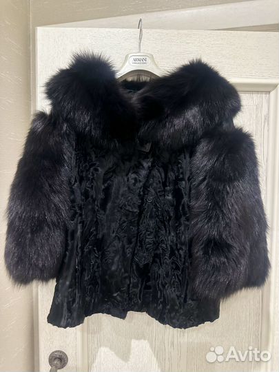 Шуба из каракульчи