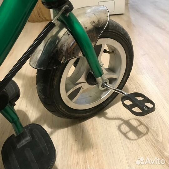 Велосипед с родительской ручкой