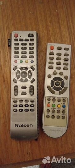 Пульты д/у для DVD и универсальный TV