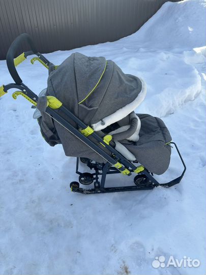 Санки коляска Nika kids