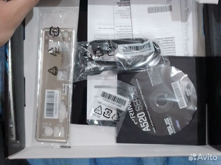 Комплект 5500 + A520M-K + 8gb DDR4 Новые