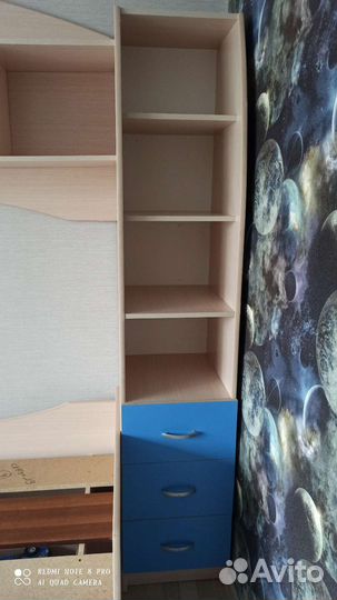 Детская стенка с кроватью