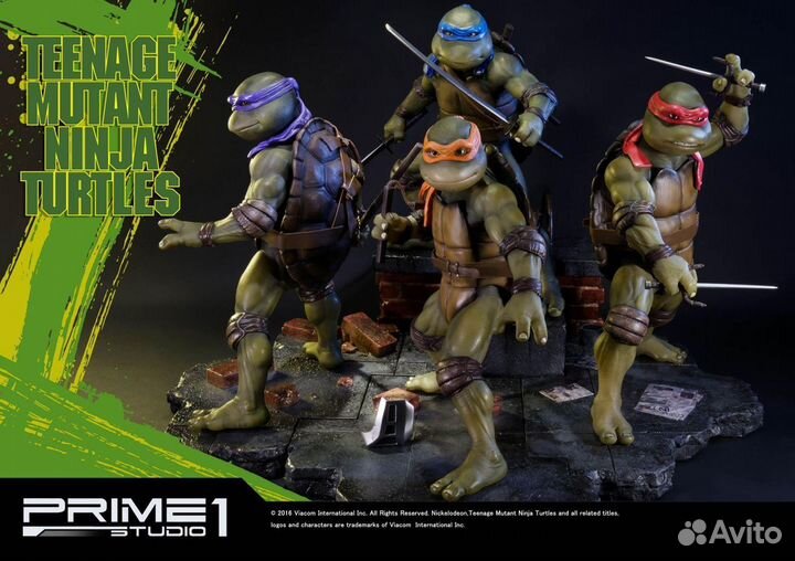Tmnt 1990 Prime 1 Studio x Sideshow