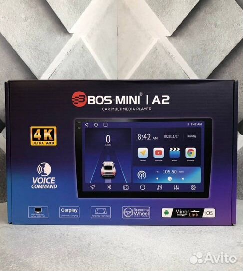 Магнитола на андроид Bos mini A2