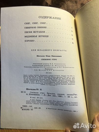 Снежное утро 1981. Ю. Шесталов