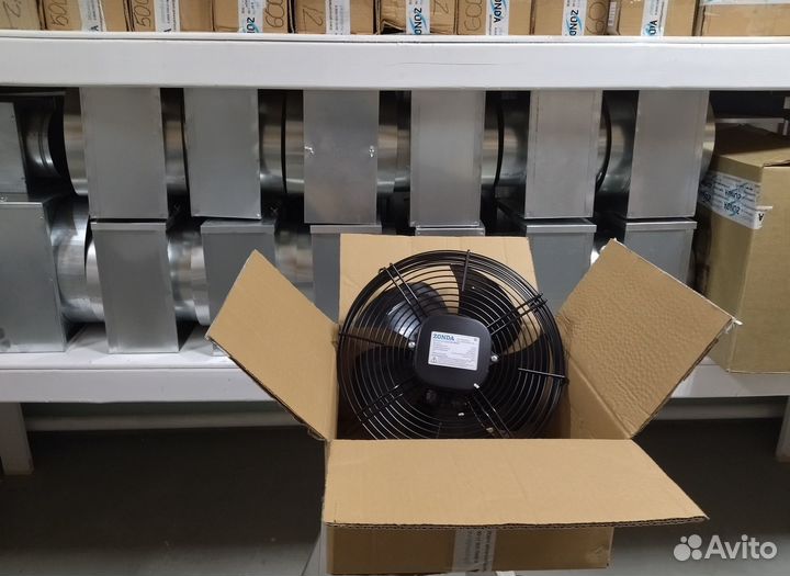 Вентилятор осевой промышленный