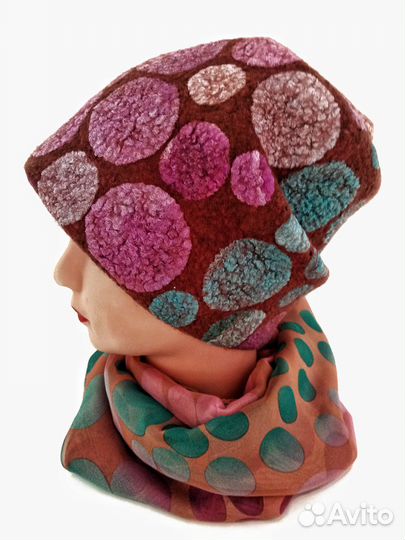 Шапочка валяная
