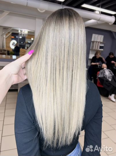 Окрашивание в один тон