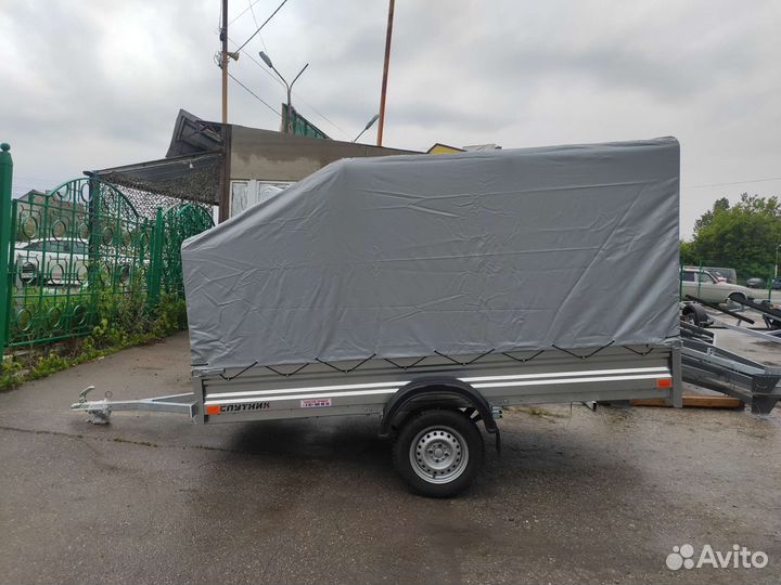 Прицеп Спутник Эксперт 3015/33 с тентом