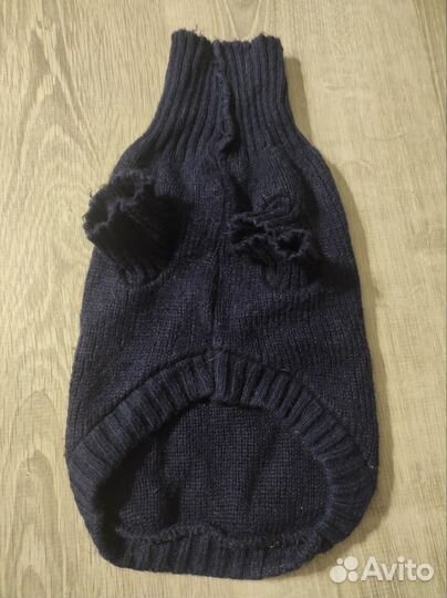 Вязаный жилет для собак, р-р S