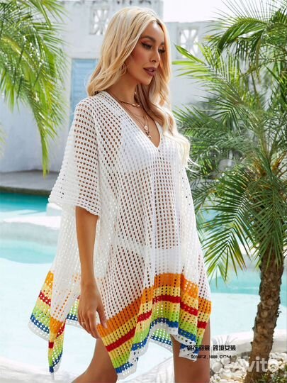 Туника пляжная женская