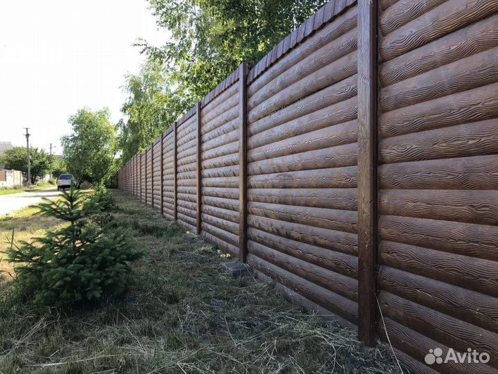 Заборы бетонные от производителя