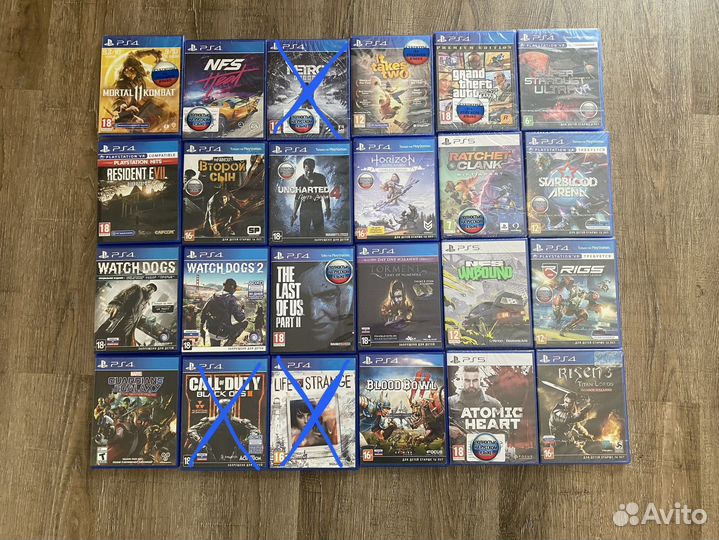 Диски игры для ps4 ps5