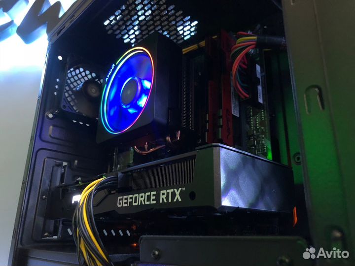 Игровой пк RTX 2060 Super + AMD Ryzen 5 5500