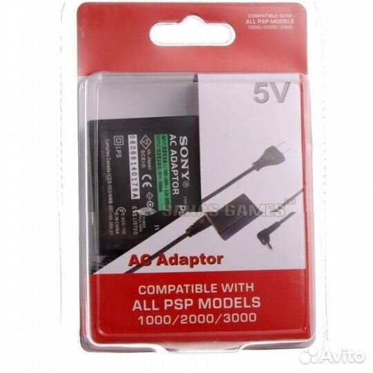 Блок питания для Sony PSP - 1000.2000.3000