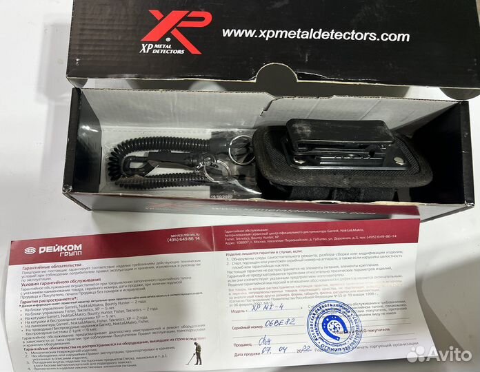 Металлоискатель XP deus2 блок + XP WS6 + XP Mi6