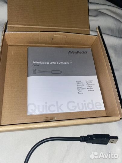 Устройство видеозахвата AVerMedia DVD EZMaker 7