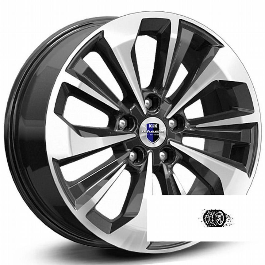 Литые диски K&K 7×R17 5×114.3