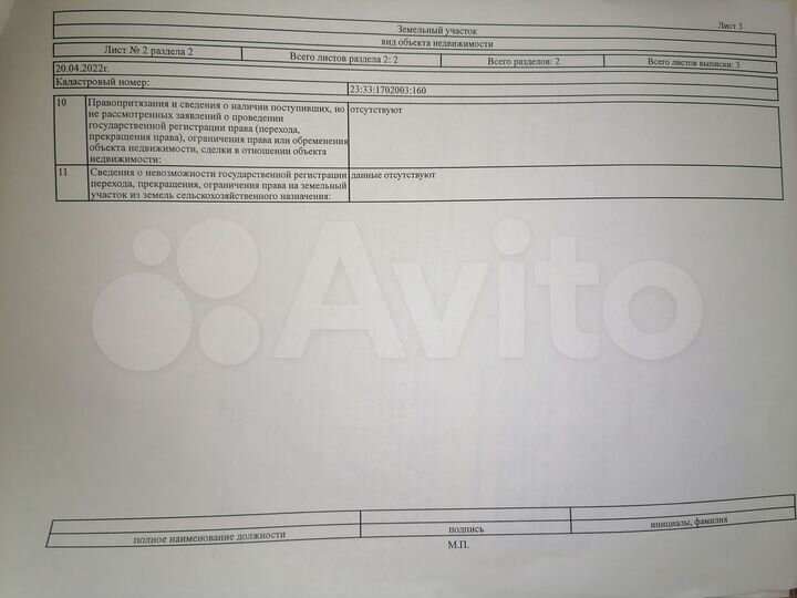 Участок 3 сот. (СНТ, ДНП)