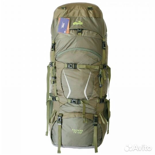 Рюкзак туристический Tramp Ragnar 75+10 Зеленый