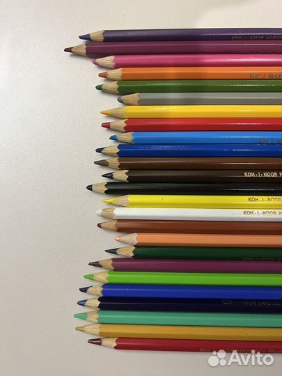 Проф. карандаши акварельные Mondeluz +точилка