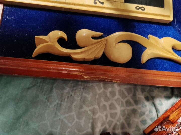 Шахматы резные деревянные