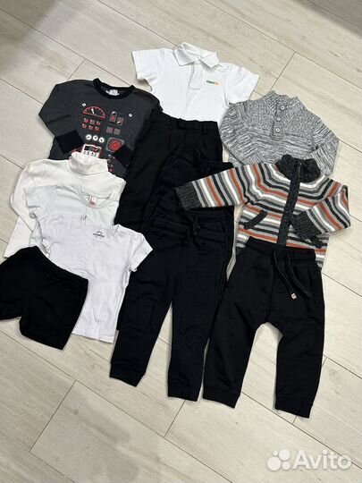 Одежда на мальчика пакетом 86-92
