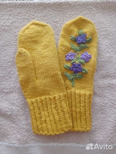 Варежки ручная работа