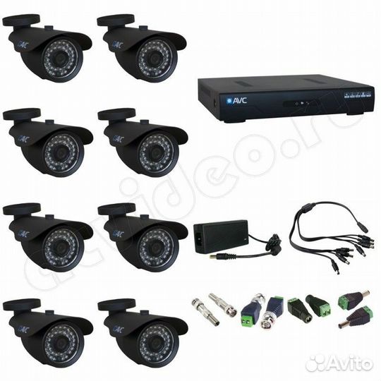 Видеонаблюдение AHD в Новоульяновске