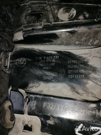 Кронштейн крепления бампера заднего правый BMW 4
