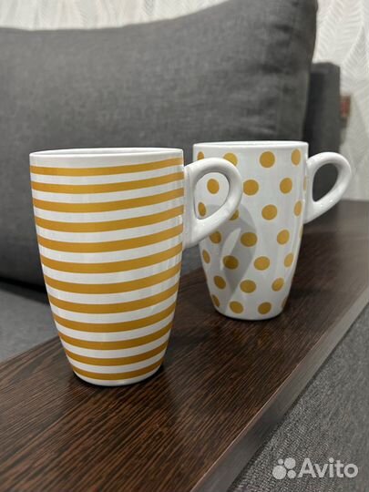 Чайная пара чашки кружки из керамики