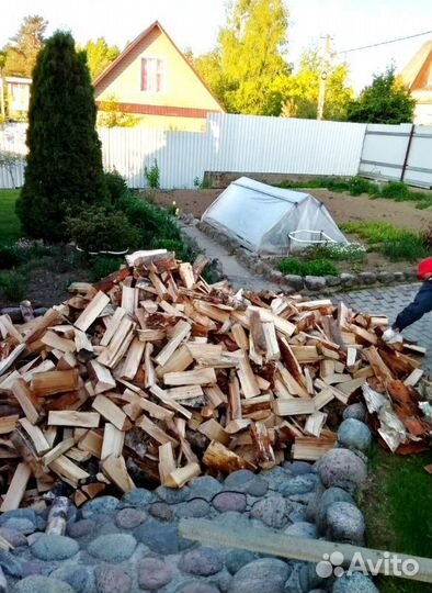 Дрова в укладку любого объема Ольховые в Ленобласт